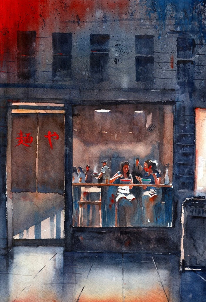 Late Night Udon (print)