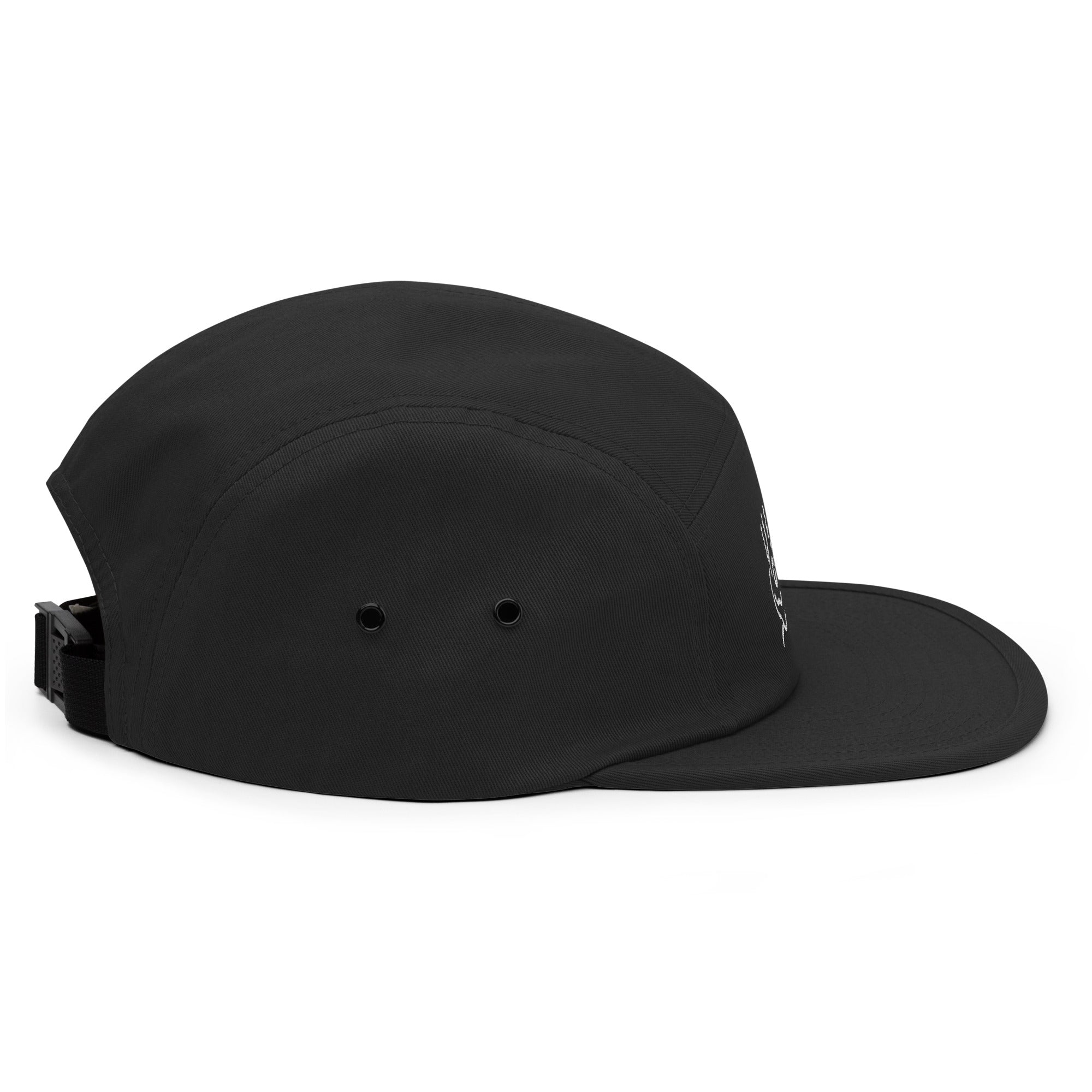 Michelle Mishkin Embroided 5 Panel Cap Black & White