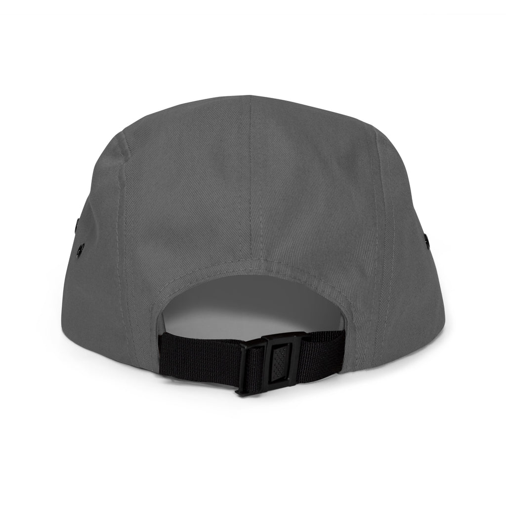 Michelle Mishkin Embroided 5 Panel Cap Grey