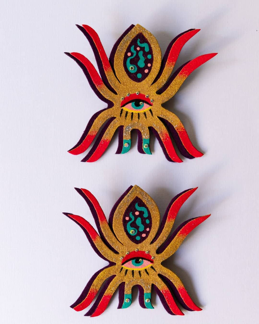 Andreina Acero Tarantula Earrings