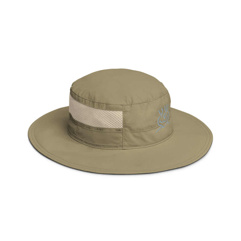 Michelle Mishkin Columbia Booney Embroidered Hat Olive Green Unisex