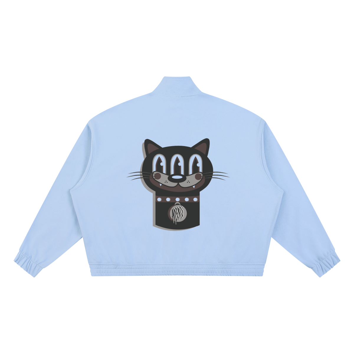 Andreina Acero Unisex Boxy Stand Collar Full Zip Jacket