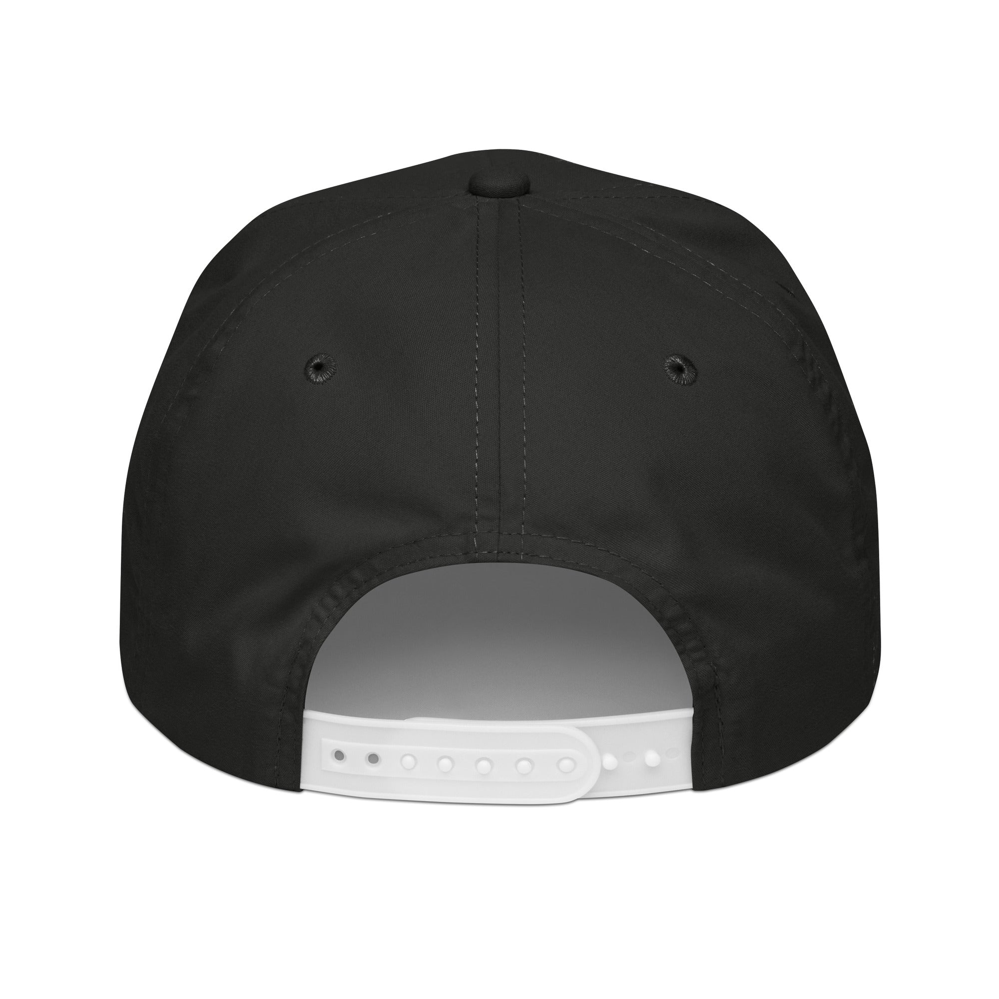 Michelle Mishkin Golf Rope Cap Embroidered Black & White Unisex