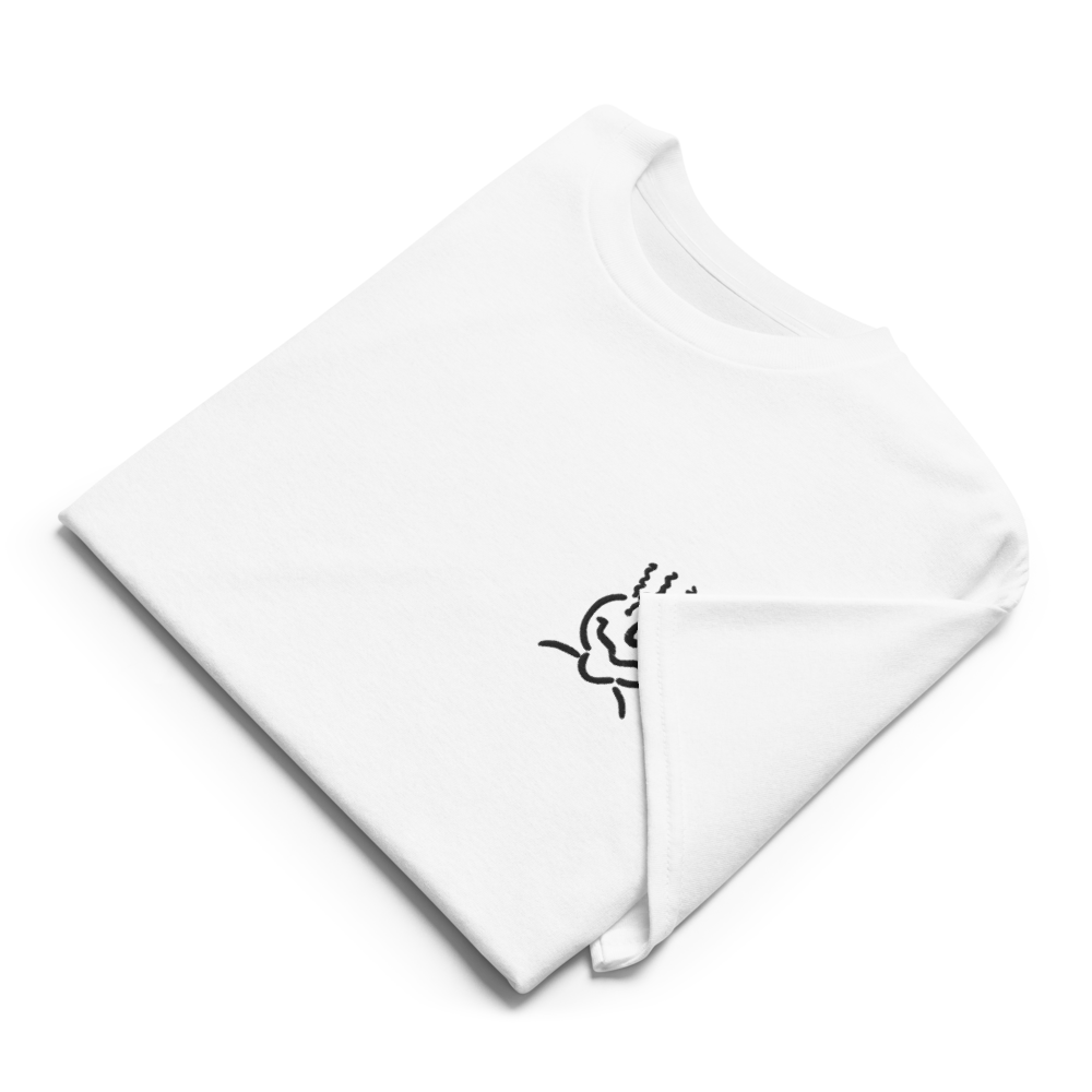 Michelle Mishkin Embroided White T-Shirt Unisex