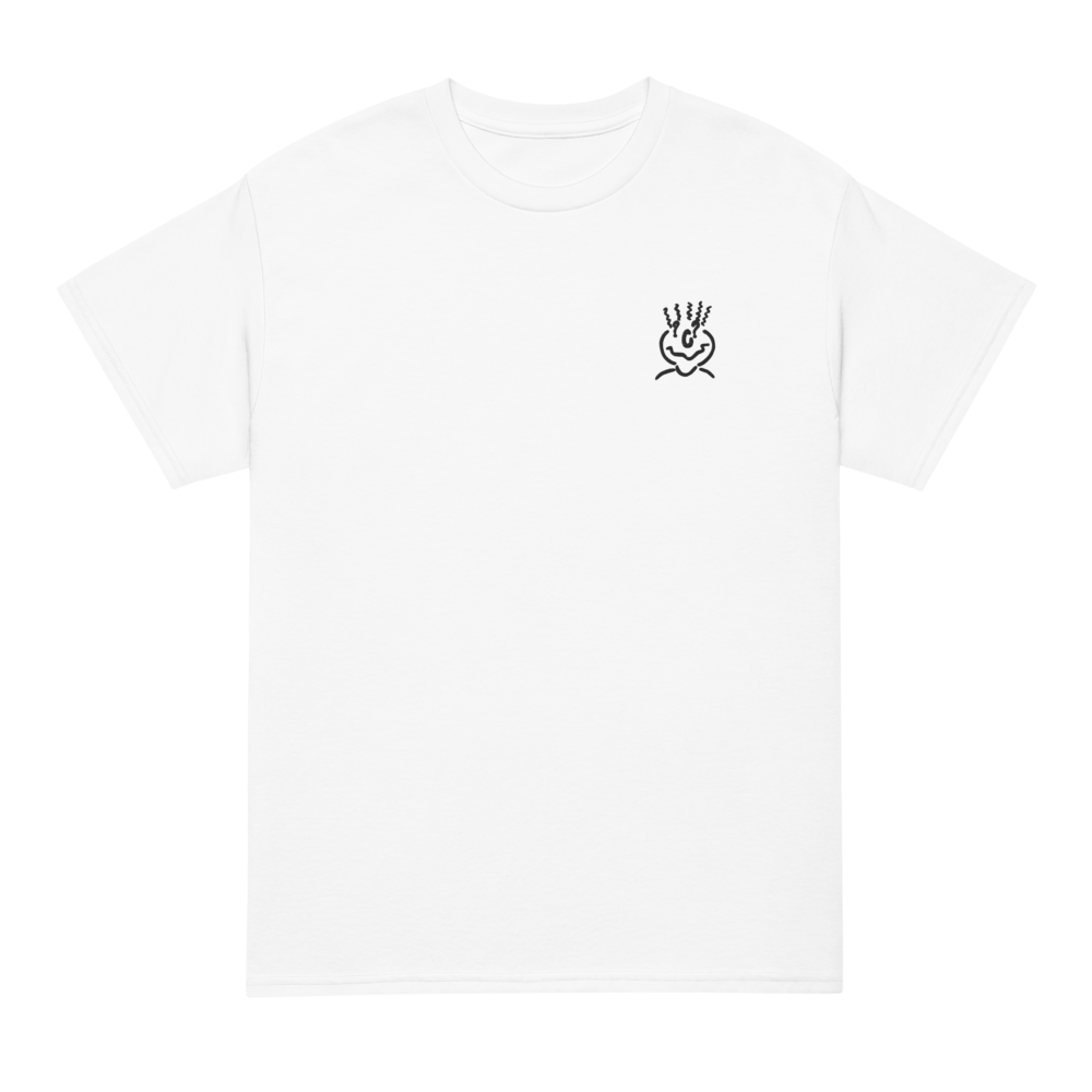 Michelle Mishkin Embroided White T-Shirt Unisex