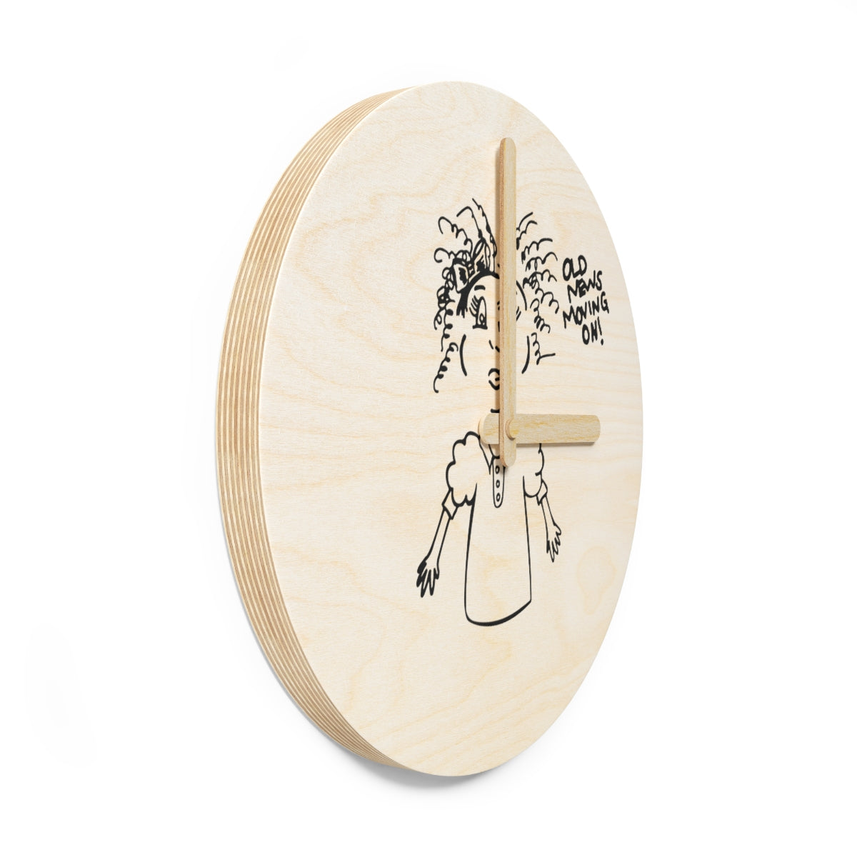 Wooden Wall Clock