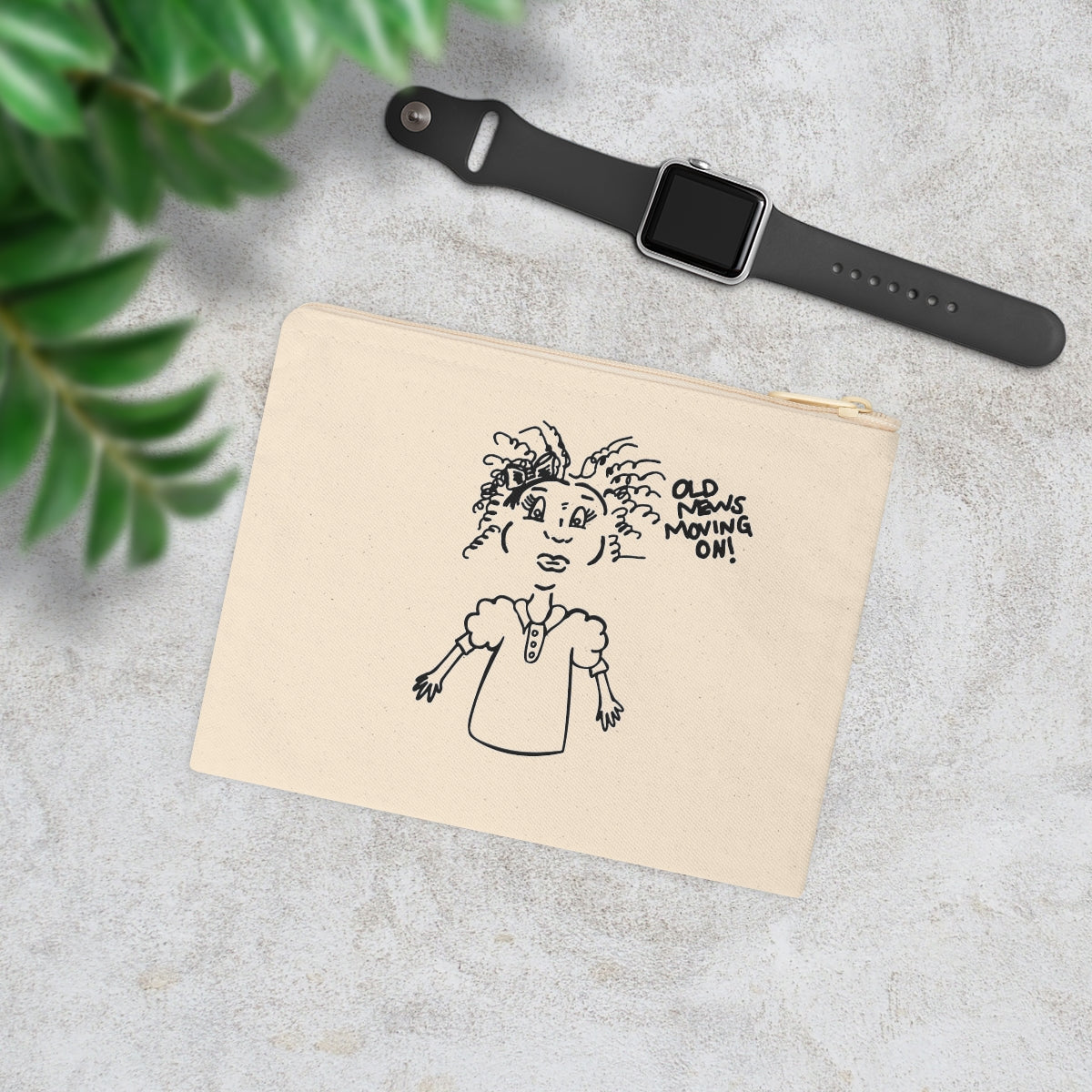 Cotton Zipper Pouch